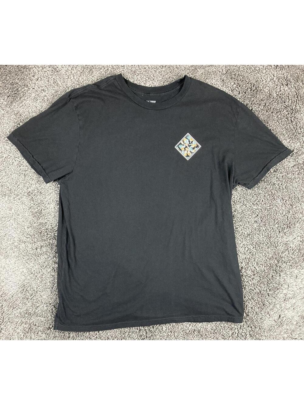 Salty Crew Tippet Tropic Fill T-Shirt Men's Black Fishing Graphic Sz XL